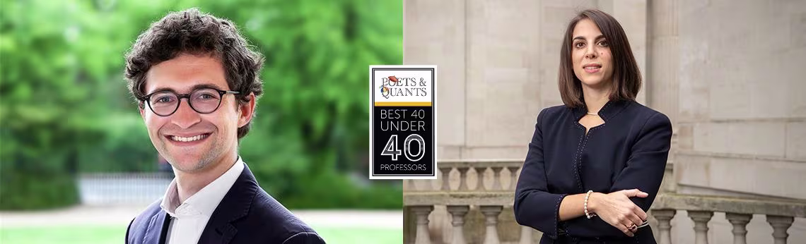 London Business School Assistant Professors Jean Pauphilet and Arianna Marchetti