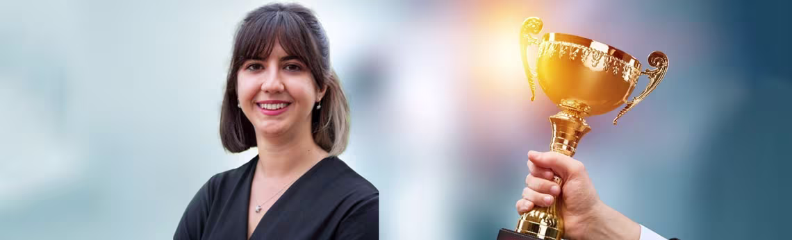 Sir James Ball PhD prize winner Ozlem Tetik 
