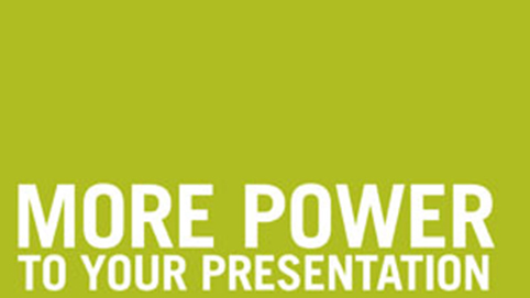 Morepowertoyourpresentation